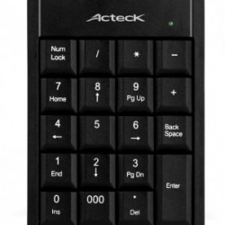 Teclado numérico ACTECK KN-350, USB, Numérico, Negro